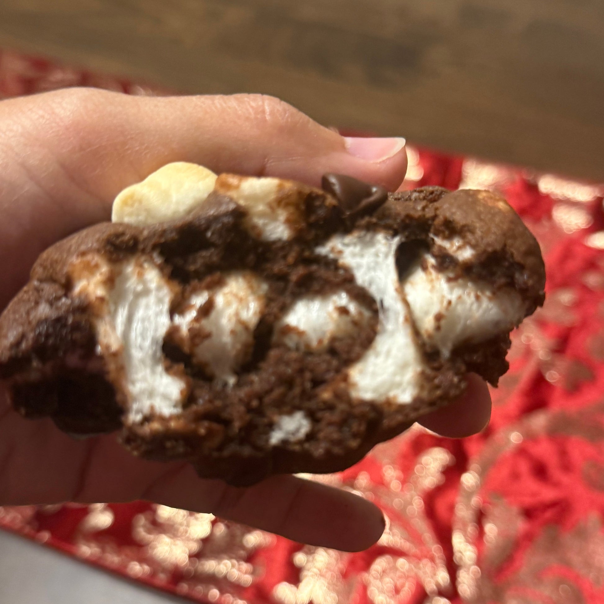 Hot Cocoa Cookie — handmade cookie by Baked & Blessed Co.