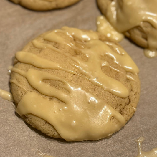 Maple Brown Sugar Cookie — handmade cookie by Baked & Blessed Co.