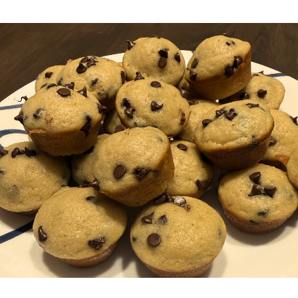 Chocolate Chip Mini Muffins